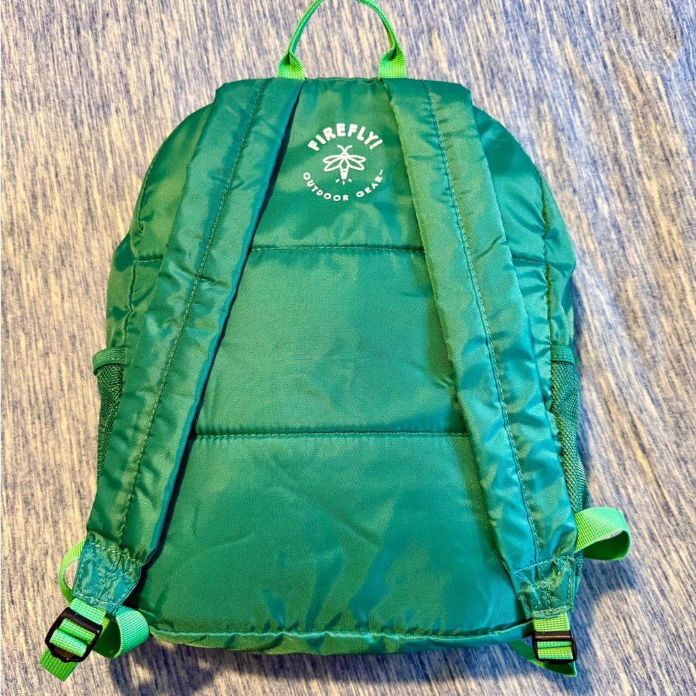 Green Triceratops Dinosaur Kids Backpack - Picture 3 of 9